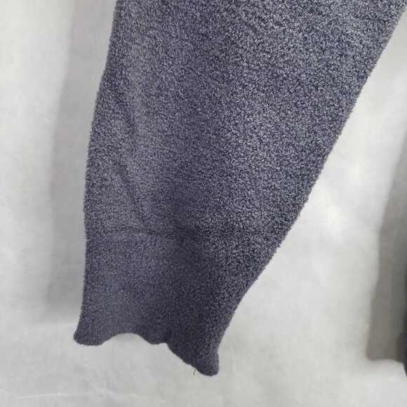 Barefoot Dreams Sweater M CozyChic Ultra Lite Slouchy Pullover Lounge Grey Purpl - Picture 4 of 13
